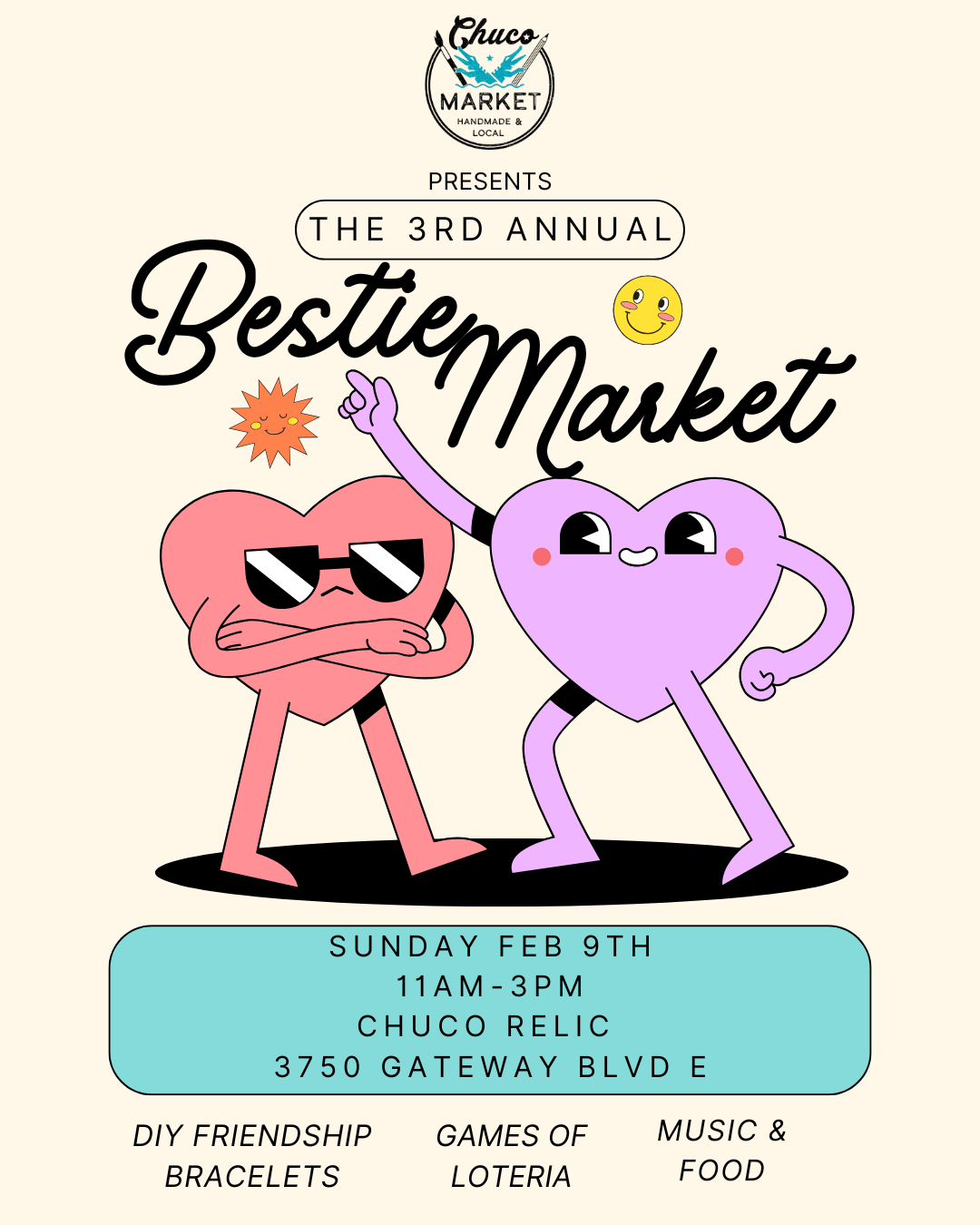 3rd Annual Bestie Market Vendor Spot