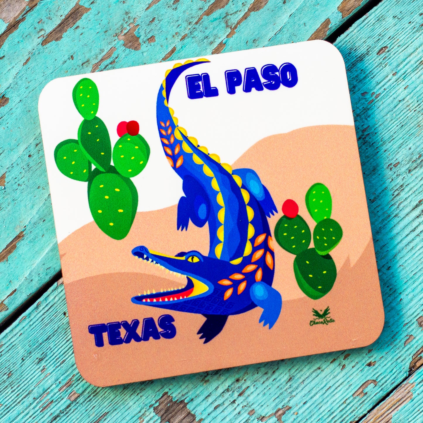 El Paso Hardboard Coasters