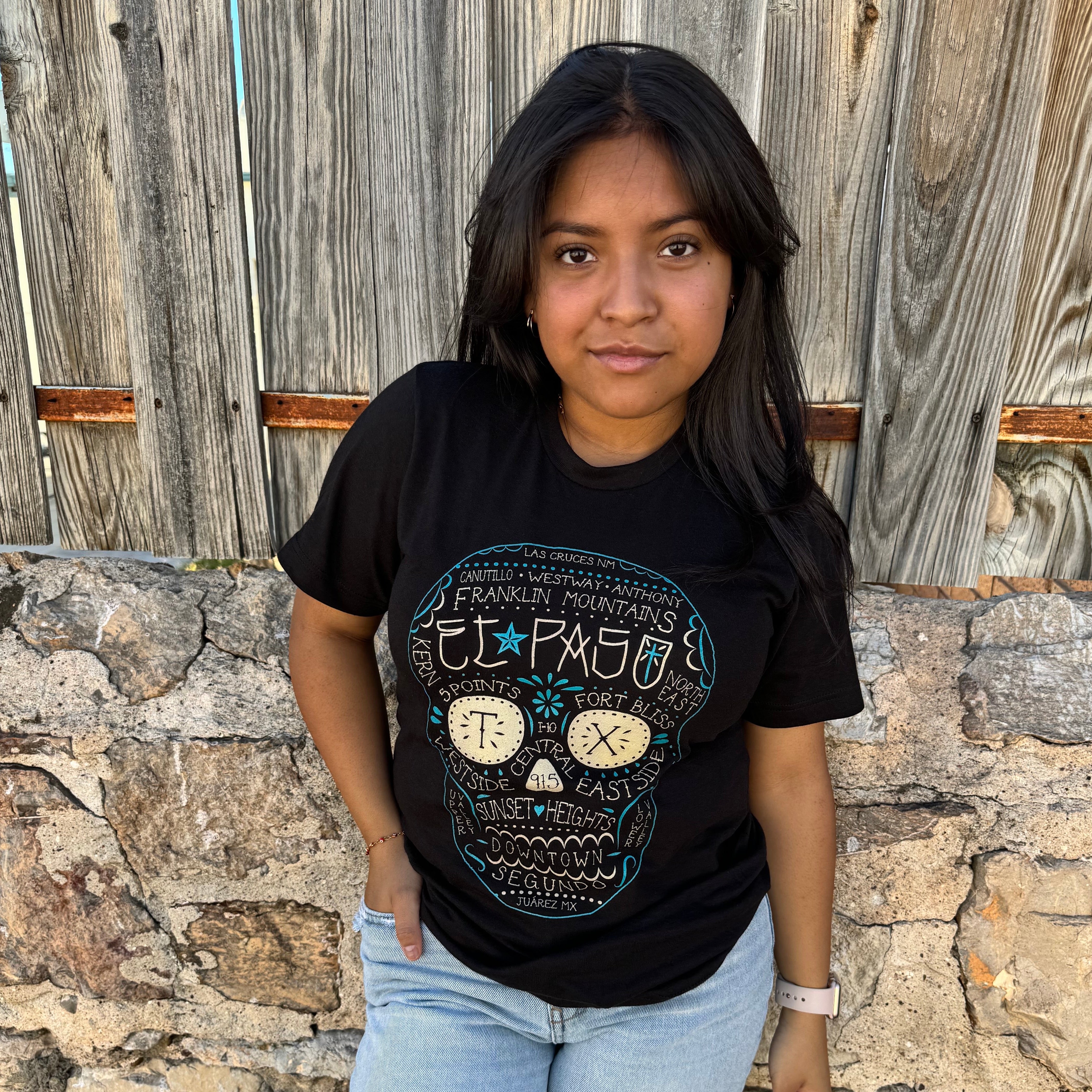 El Paso Skull Tee – Chuco Relic