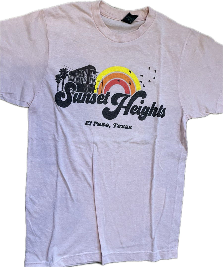 Pink Sunset Heights Tee