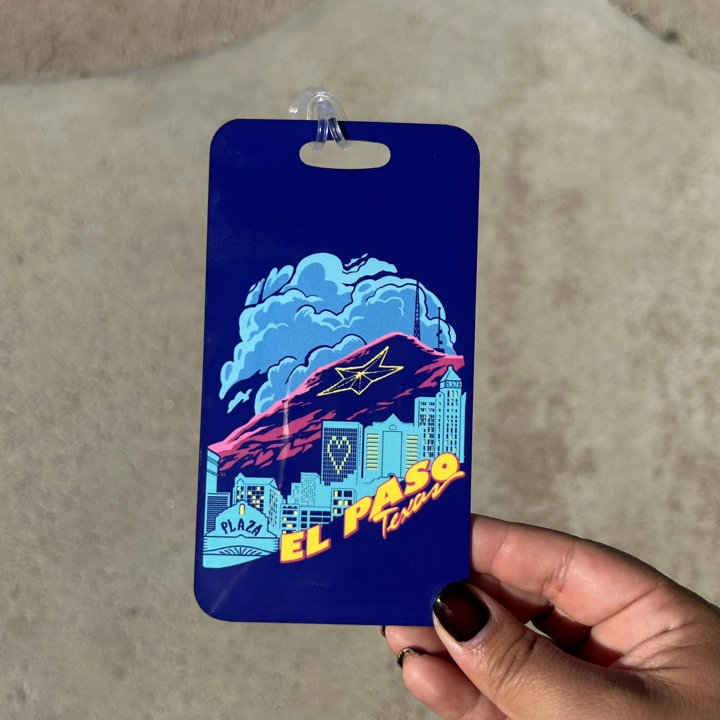 Skyline Luggage Tag