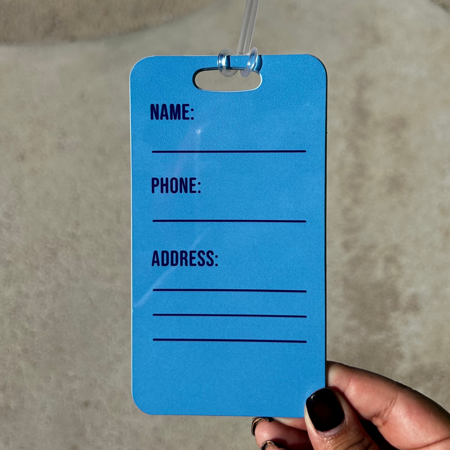 Skyline Luggage Tag