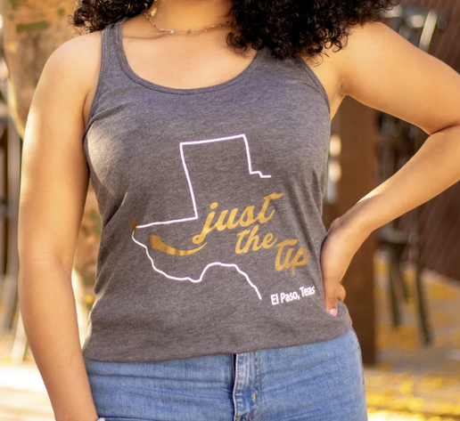 Just The Tip Gold Women's Tank Top
