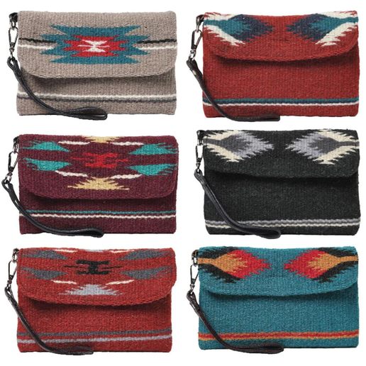 Wool Clutch Purse