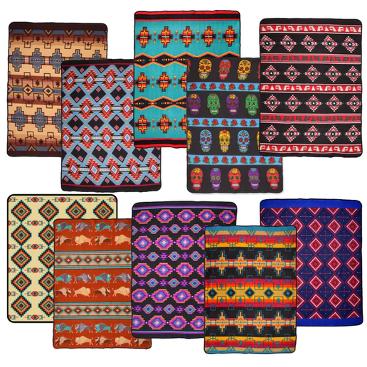 Southwest Pattern Fleece Blanket